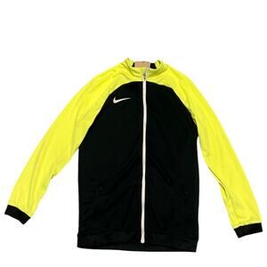 Nike Boys Dri Fit Black Neon Academy Pro Jacket DH9283-010 Size Large